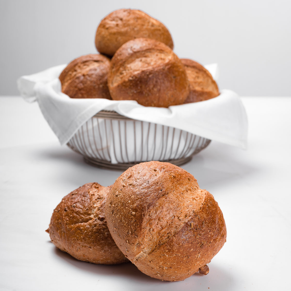 Walnut Wheat Rolls 6s The French Baker Online Metro Manila